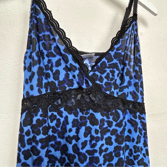 Blue Cheetah print Sleepwear and Loungewear in size 2X - Picture 7 of 8